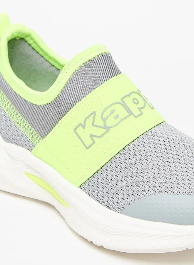 Kappa Boys Textured Slip-On Sports Shoes