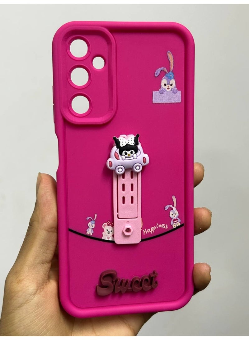 جراب خلفي بتصميم كرتوني جديد عليه كلمه Sweet متوافق مع هاتف Samsung A05S - Image 2