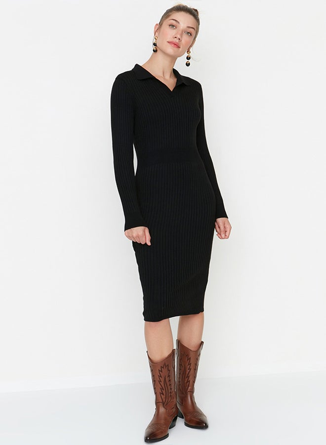 trendyol Dress - Black - Midi - Image 1