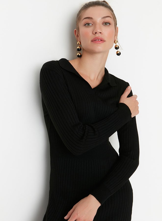 trendyol Dress - Black - Midi - Image 3