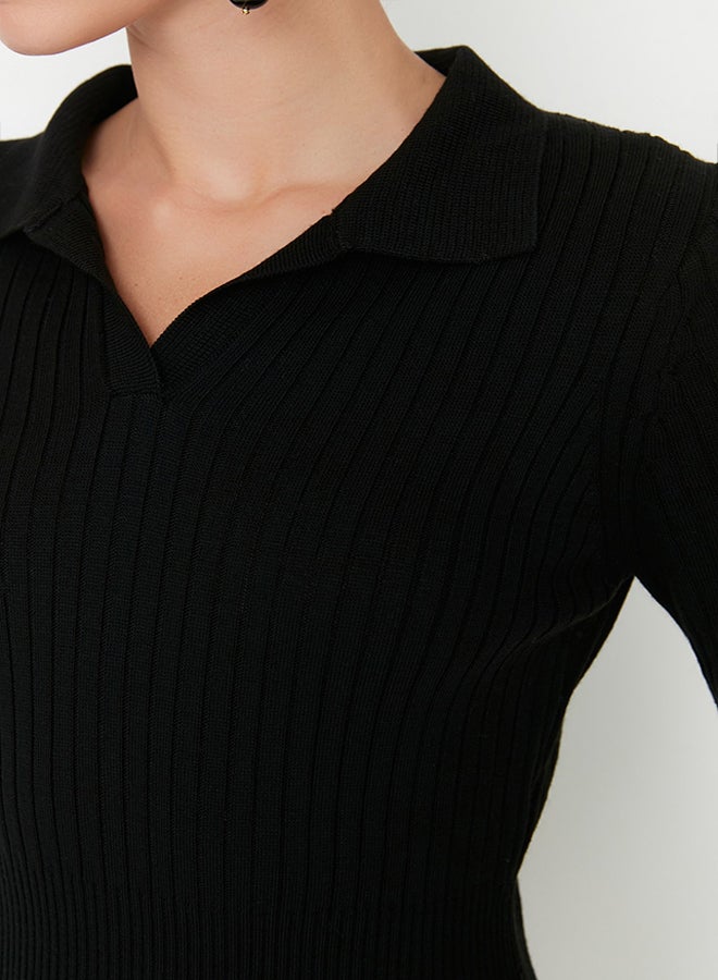 trendyol Dress - Black - Midi - Image 4