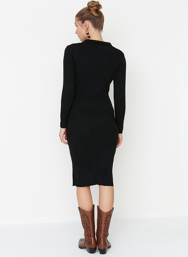 trendyol Dress - Black - Midi - Image 5