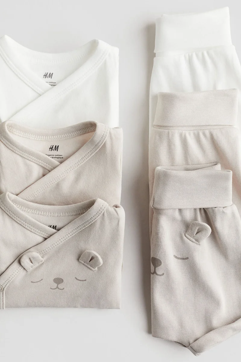 اتش اند ام طقم من الجيرسيه - مكون من 6 قطع