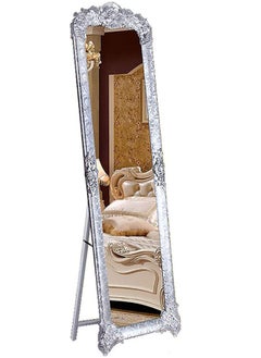 Generic Decorhills Stand Mirror, Full Length Mirror Standing Mirror, Large Rectangle Bedroom Mirror Floor Mirror, Carved Frame  - Image 2
