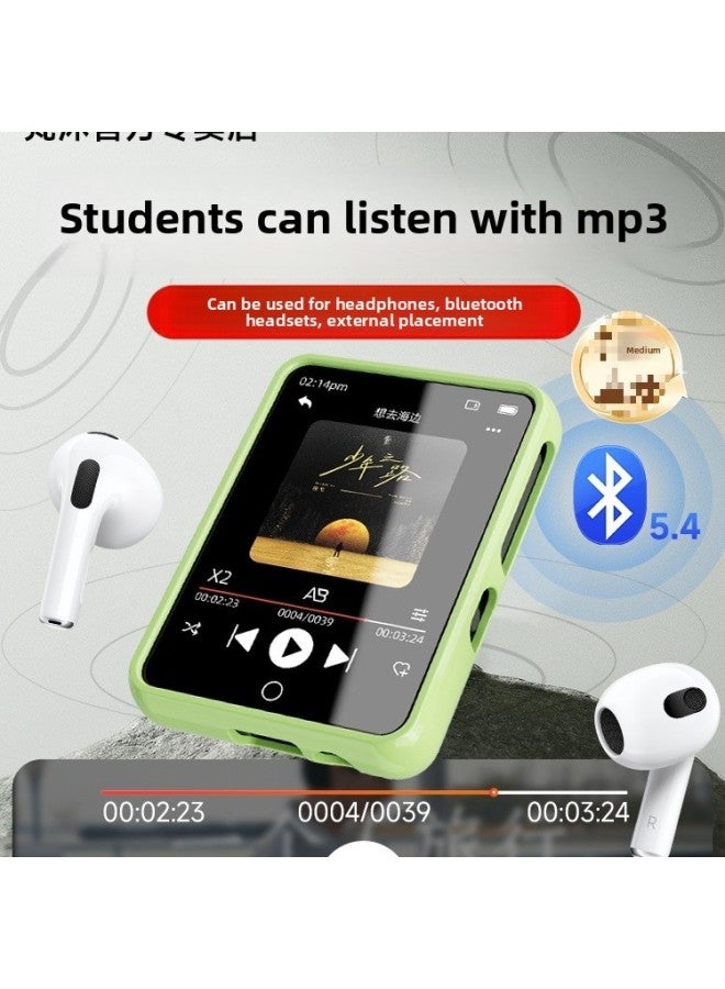 Generic Mp3 Walkman Student Edition Mp4 Senior High School English Listening Music Player For Students Bluetooth Listening Music Player-Colour:[free-white Protective Case] 2.4 Hd Screen-elementary And Secondary Schools#Learning Version-Capacity:160gb (body 32g Memory + 128g Card) [-high School Large Capacity]-official Standard  - Image 5