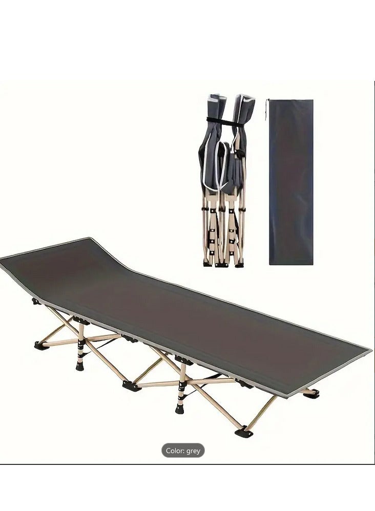 GO2CAMPS Heavy Duty Foldable Camping Bed With Carry Bag | Sun Lounger | Travel Bed | Camping Cot | Portable Multifunctional Trip Bed For Beach, Desert, Home,Offices, Camping, Traveling - Image 5