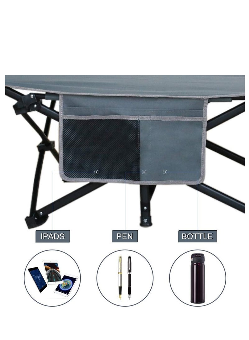 GO2CAMPS Heavy Duty Foldable Camping Bed With Carry Bag | Sun Lounger | Travel Bed | Camping Cot | Portable Multifunctional Trip Bed For Beach, Desert, Home,Offices, Camping, Traveling - Image 3