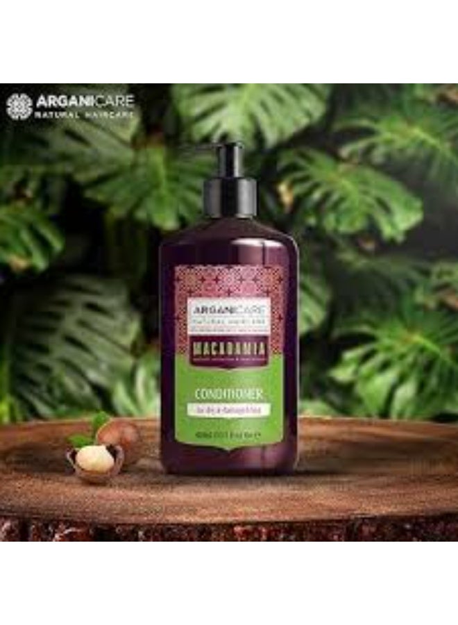 Arganicare Macadamia Conditioner 400ml - Image 4