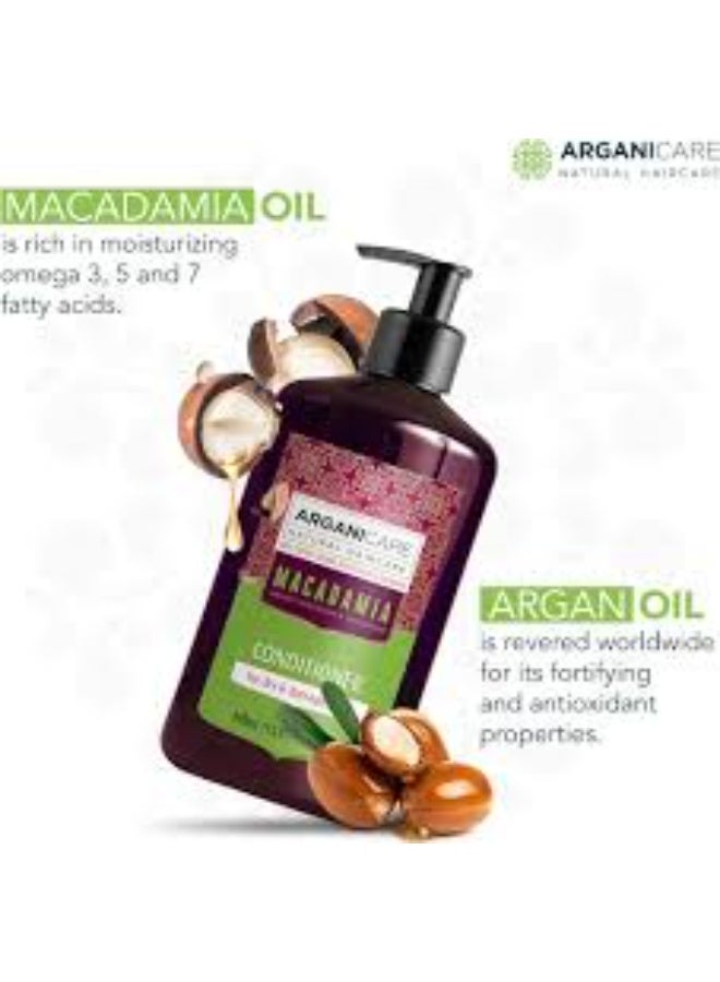 Arganicare Macadamia Conditioner 400ml - Image 3