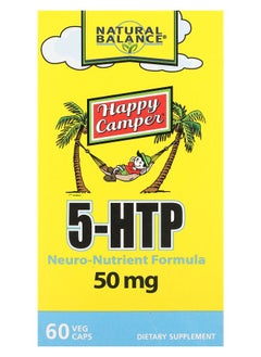 Natural Balance Happy Camper 5-HTP 50 mg 60 VegCaps 