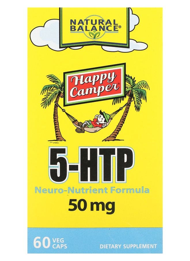 Natural Balance - Happy Camper 5-HTP 50 mg 60 VegCaps - Image 1