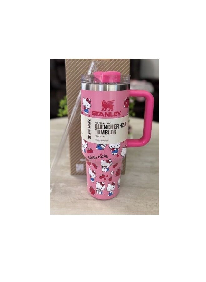Stanley - Hello Kitty  Tumbler 40 Oz Quencher H2.0 FlowState - Image 1