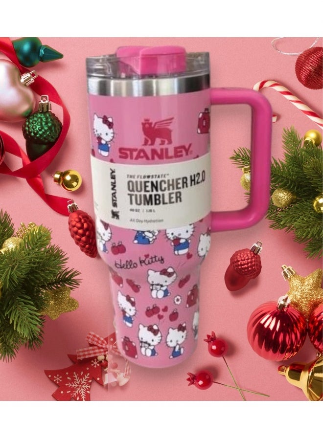 Stanley - Hello Kitty  Tumbler 40 Oz Quencher H2.0 FlowState - Image 1