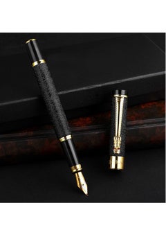 Generic Luxury Fountain Pen Set, Fancy Fountain Pen Set, with 3 Different Nibs, Iridium Extra Fine & Fine & Bent Nib Metal Fountain Pen Calligraphy Pen Gift for Business Journal, Suitable 2.6mm Ink Cartridges  - Image 4