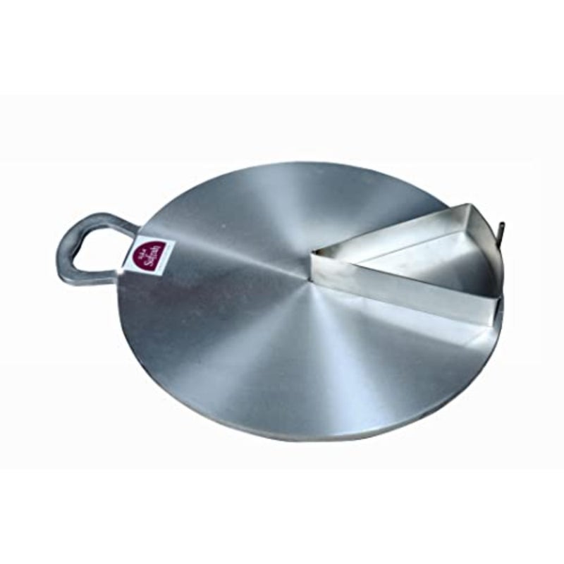 Aluminium Tawa for Regag, arabic bread, roti, crepe maker Small 20 inches Dia - Image 3