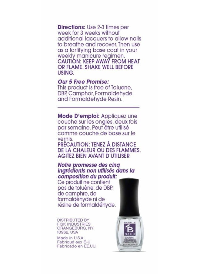 BARIELLE Protein Rebuilding Base Coat with Prosina - Image 2