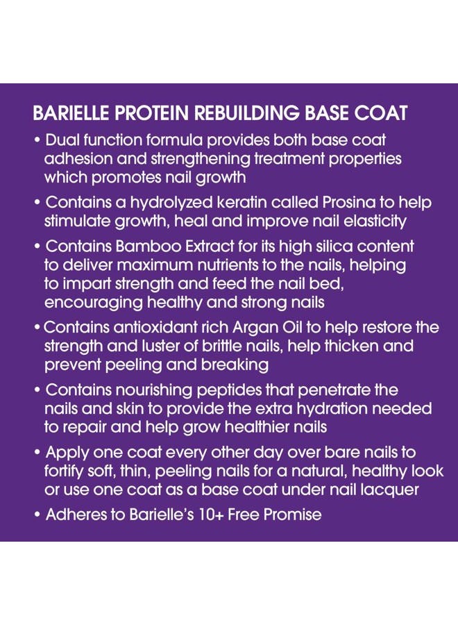BARIELLE Protein Rebuilding Base Coat with Prosina - Image 4