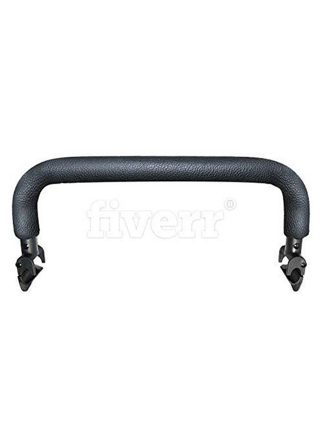 Neutral Bar That Fits The Bugaboo Bee, Bee Plus, Bee 3 & Bee 5. (Front Facing Only As Seen in Photo) (PU Leather) - Image 1