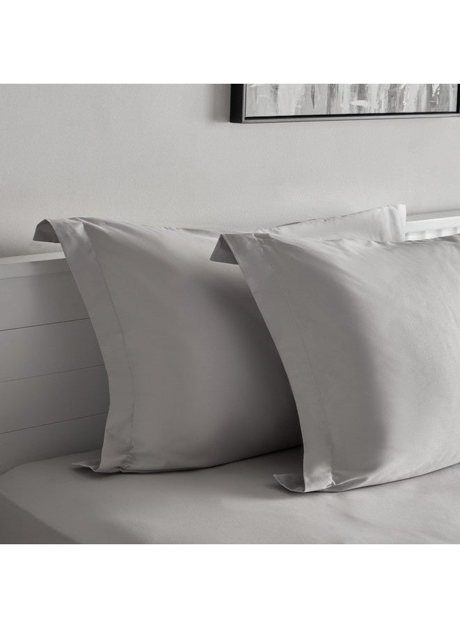 Home Box Opulent Luxe 2-Pieces Solid Cotton Pillowcase Set 75 x 5 x 50 cm - Image 4