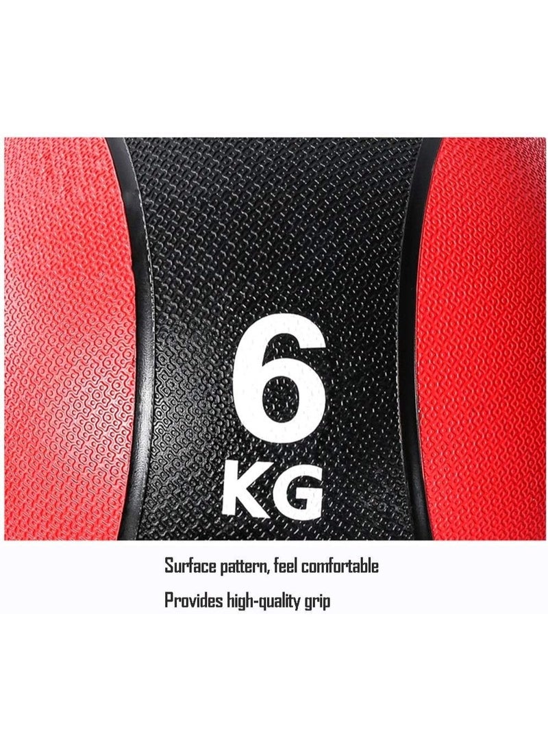 Medicine Ball – Non-Slip Rubber Exercise Ball for Strength Training, Core Workouts, Functional Fitness, Boxing, Muscle Sculpting, Calorie Burning – 1KG-10KG, Random Color (5kg) - Image 5