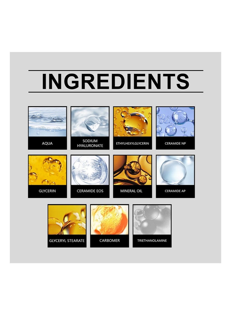 إيست مون مجموعة العناية بالبشرة للرجال، مرطب للوجه مضاد للشيخوخة ومرطب (50 جم)، تونر مرطب ومجدد (50 مل)، مرطب يومي للرجال، مضاد للشيخوخة، مضاد للتجاعيد، يحسن لون بشرة الوجه للرجال - Image 4