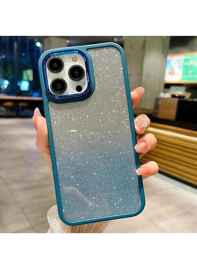 اس-توب جراب لهاتف iPhone 13 Pro Max، جراب هاتف من الأكريليك المطلي بالكهرباء، لامع متدرج اللون - Image 1