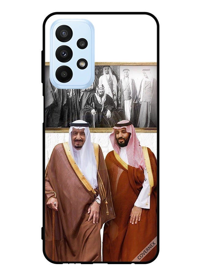 Covernex Protective Case Cover For Samsung Galaxy A23 King Salman & Mbs Talking While Walking - Image 1