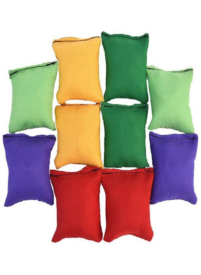 Halloluck 12 Pack 2inch/5cm Nylon Bean Bags Children Family Adults Outdoor Yard Games Bean Bag Toss Carnival Toy Bean Bag Toss Game - Image 5