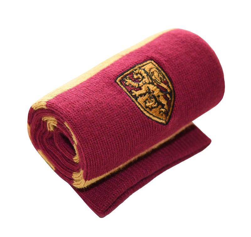 Harry Potter Gryffindor Striped Juniors/Ladies Over the Knee Socks with Embroidered Crest - Image 4