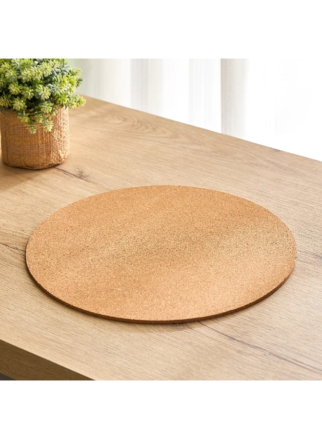 Home Box Liam Round Cork Placemat 35 x 35 cm