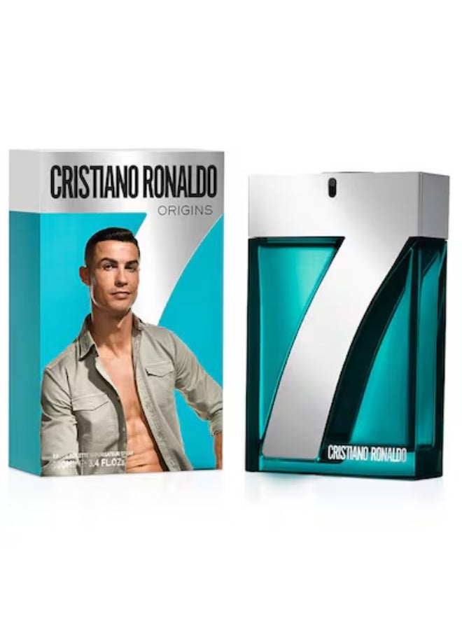 Cristiano Ronaldo Cr7 Origins for Men eau de parfum 100ml