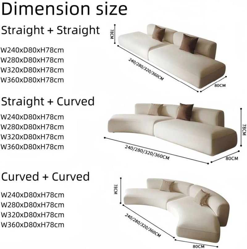 Comfynest Cloud-Shaped Sofa Set - Image 2