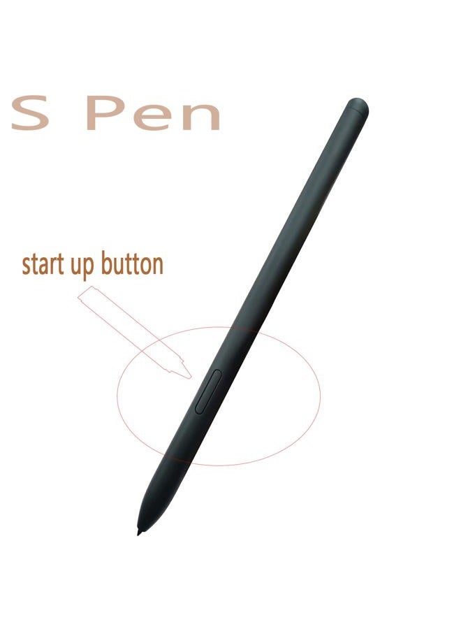 CaoXiong بديل قلم S Pen لجهاز Galaxy Tab S6 Lite من سامسونج - قلم ستايلس مع 5 نصائح مجانية (أسود) - Image 2