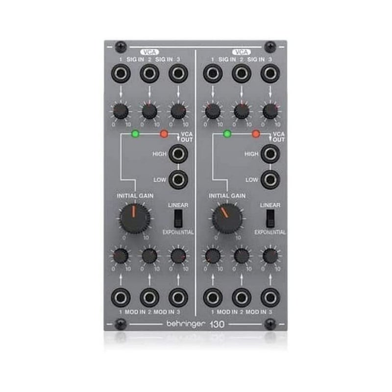 behringer بيهرينجر 130 وحدة VCA مزدوجة أسطورية تناظرية مزدوجة لوحدة Eurorack - Image 4
