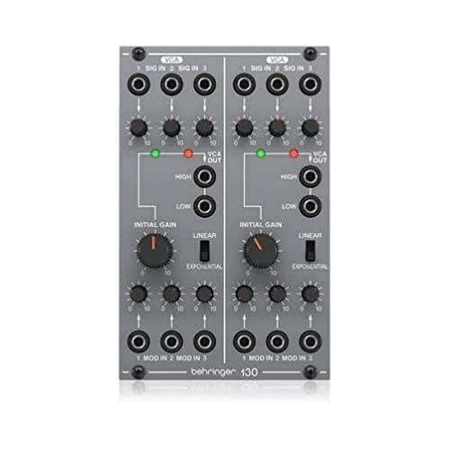 behringer بيهرينجر 130 وحدة VCA مزدوجة أسطورية تناظرية مزدوجة لوحدة Eurorack - Image 1