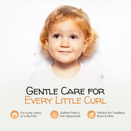MAYA MARI - Kids Curl Cream With Coconut Oil, Curly Hair Cream, Coconut and Lime Twist, 12 oz - Image 3