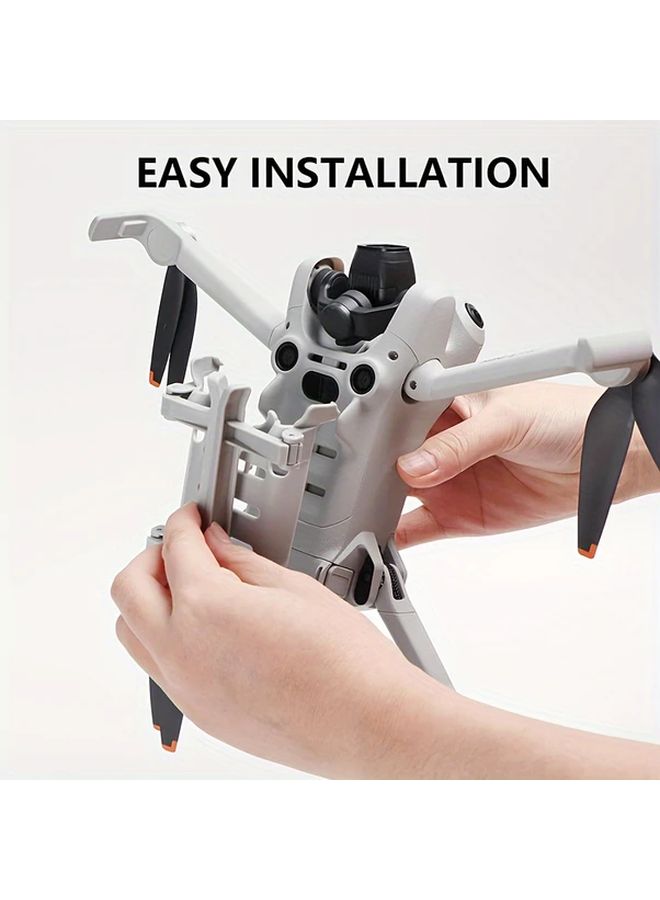 Foldable Landing Gear Leg Extender For Mini 4 Pro Adjustable Height Easy Installation Durable ABS Protector Holder - Image 3