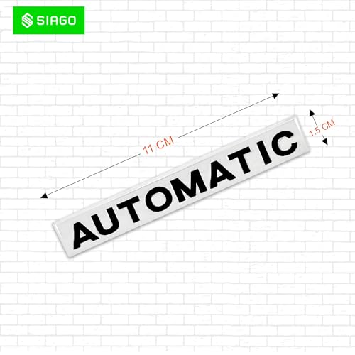 SIAGO SIA224 Premium Automatic Metal Car Sticker - Durable & Stylish Auto Emblem for Vehicles - Customizable Designs - Easy Installation - Weather-Resistant & Long-Lasting - Image 2