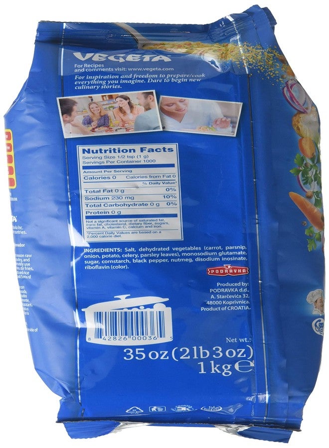 Podravka Vegeta Gourmet Seasoning And Soup Mix, 1 kg Bag - Image 2