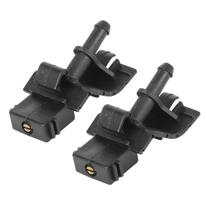 A ABSOPRO Windshield Washer Nozzle 8538112300 Nozzle Spray Jet for Toyota Corolla 20082013 2 Pcs