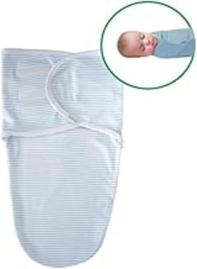 Komkom baby swaddle - two layer boy
