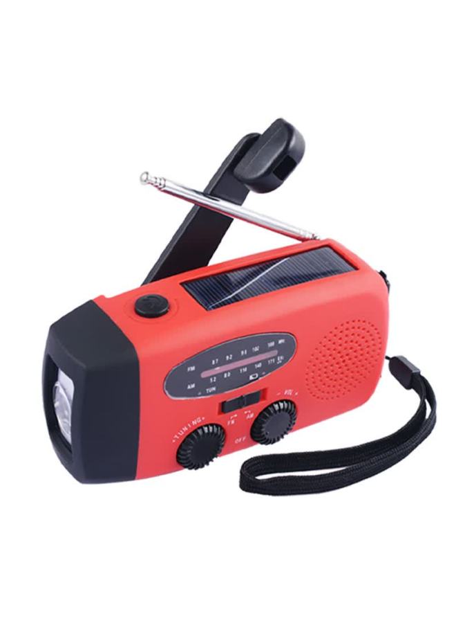 Jujingyang Hand Crank Generator Radio Home Usb Power Bank Disaster Emergency Equipment Earthquake Outdoor Solar Flashlight
