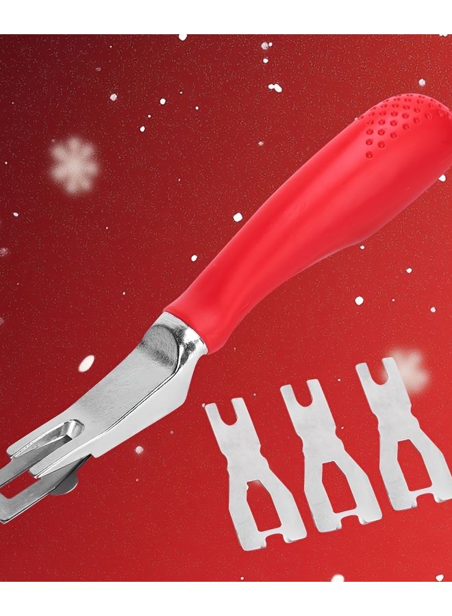 Dual Function ProMaster PVC Welding Razer 1PC 3 Blades Metal Plastic Floor Scraper - Image 2