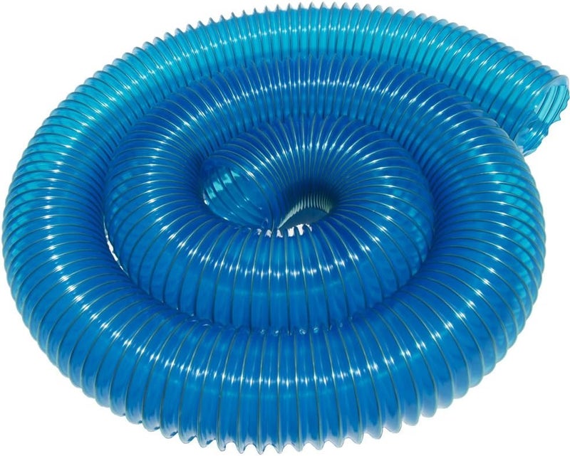 Rubber-Cal 01-203-5-12 "PVC Flexduct" General Purpose, 5"ID x 12' Fully Stretched, Blue - Image 4