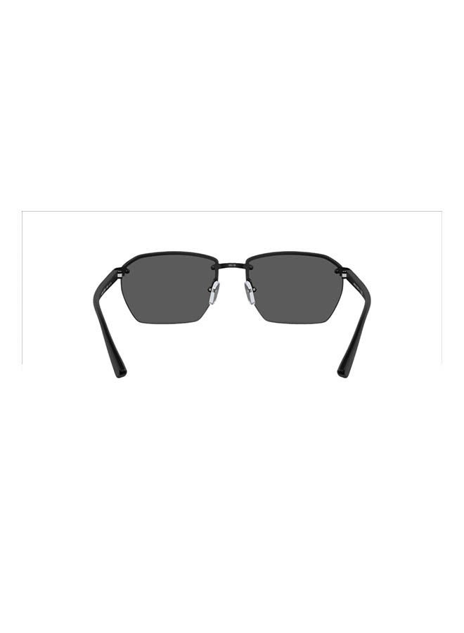 Armani Exchange Semi-Rimless Square Sunglasses 0AX2048S 59 600087 - Image 2