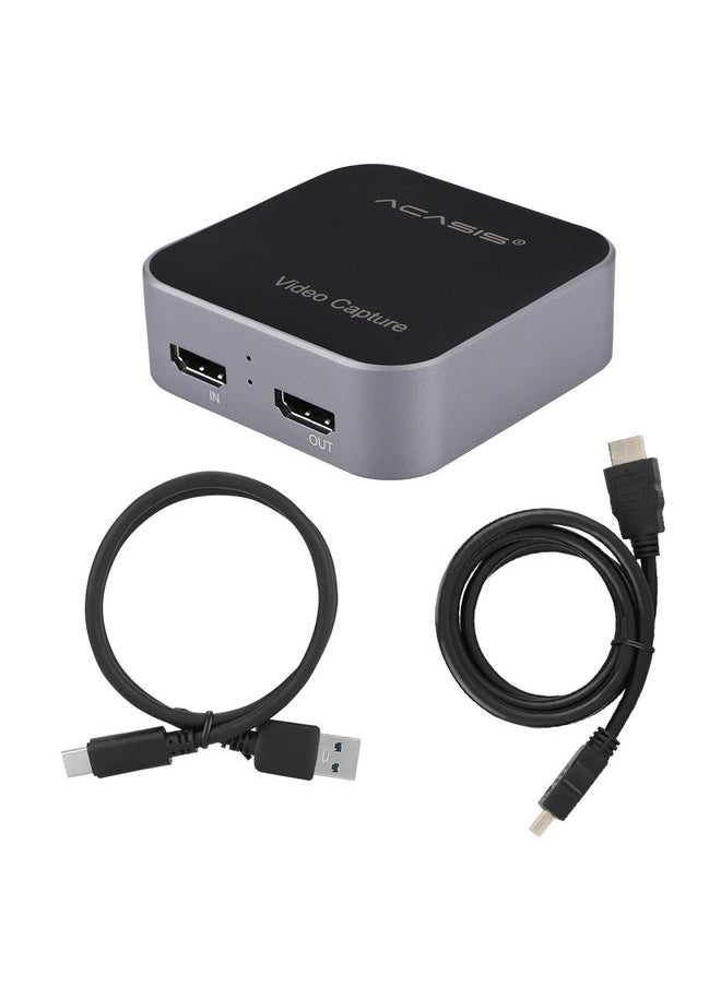 Thoraya ACASIS USB3.0 HDMI to TYPE C HD Video Capture Card Recorder Game Box PnP  - Image 1