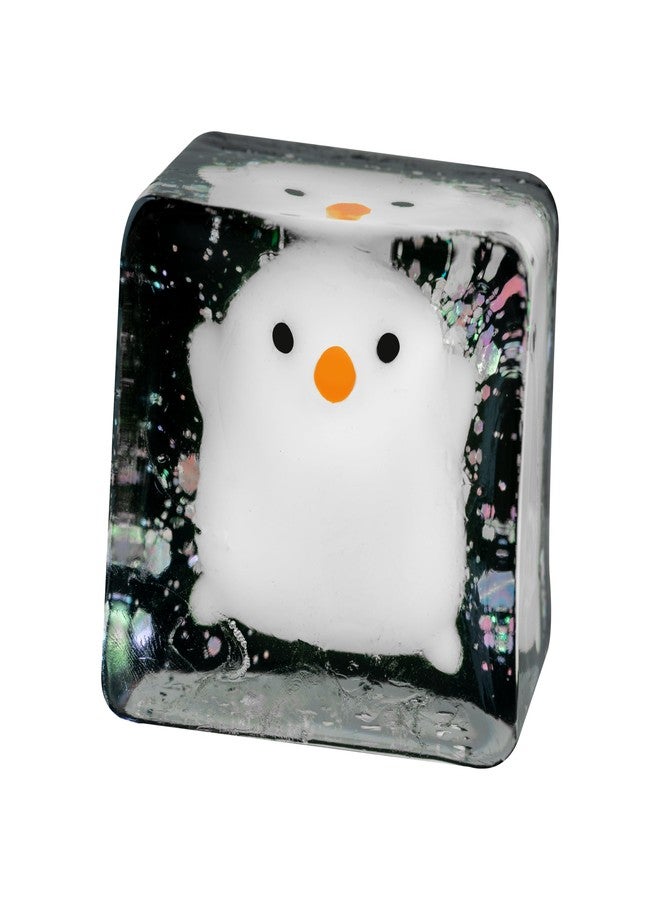 The Orb Factory ORB Tabalicious TABA Squishy Glow in The Dark White Chick Stress Cube Toy - Soft, Sticky, Glowing TABA Squishy Animal Stress Cubes - Fun Stress Ball Squishies - Kawaii Fidget Toys for Kids and Adults - Image 4