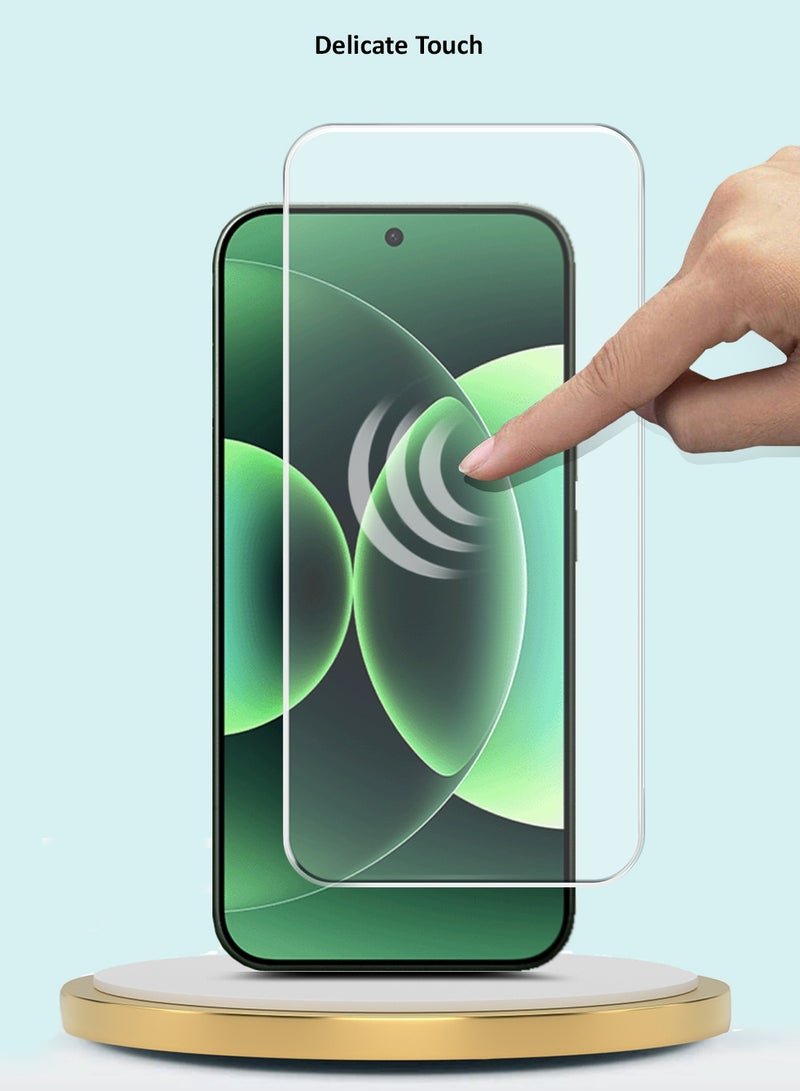 GMAX Xiaomi 17 Pro Max 5G 2025 GMAX Premium Series Curved Edges 9H 2.5D Tempered Glass Screen Protector - Clear - Image 5