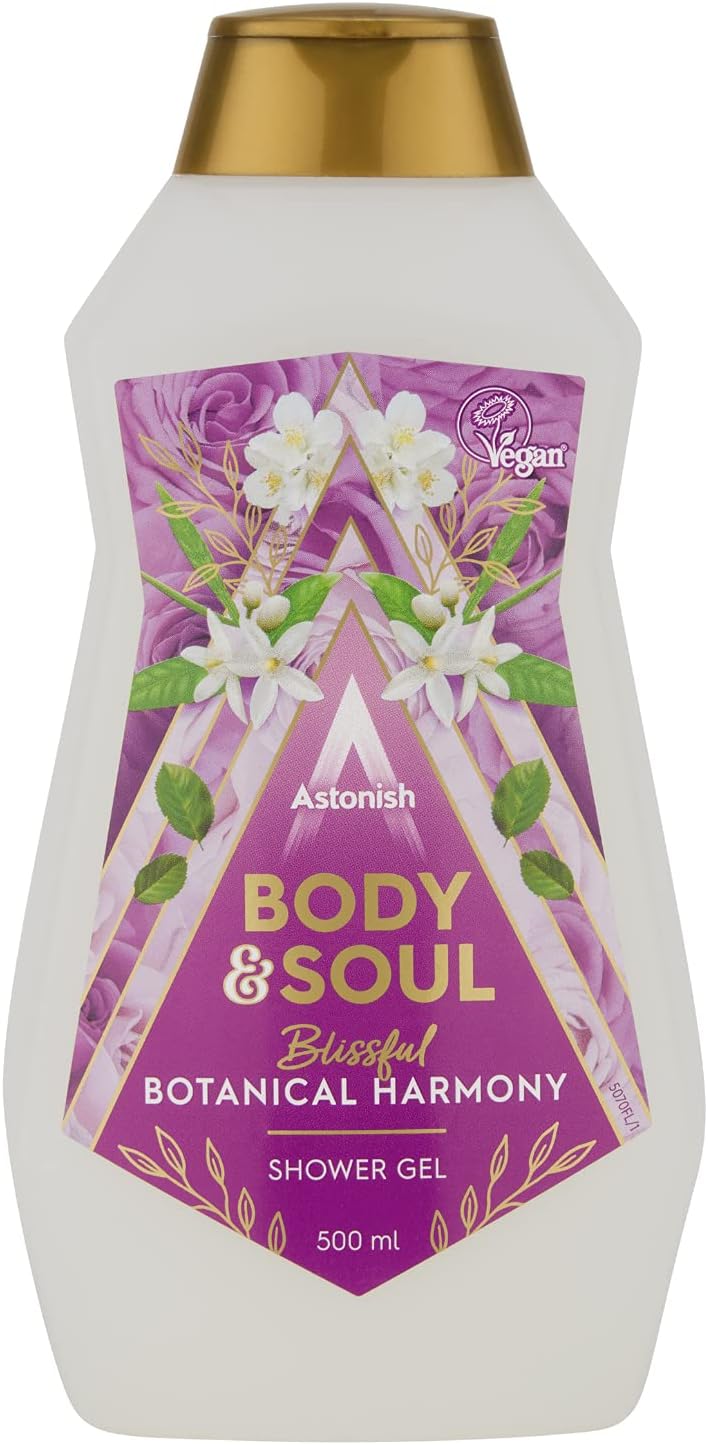 Astonish Body Soul Blissful Botanical Harmony Shower Gel 500ml