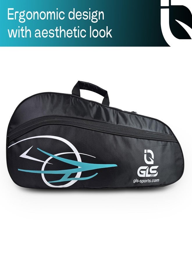 GLS Voltra Badminton Two Compartments Soft Padded Straps Kitbag Multicolor - Image 5